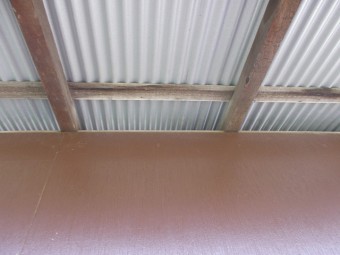 物置小屋屋根リフォーム