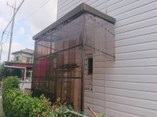 テラス屋根 施工後
