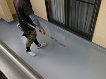 ベランダ トップコート2