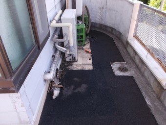 バルコニー防水改修工事