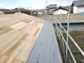 野地貼り