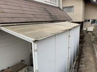 テラス屋根 ベランダ屋根 波板交換