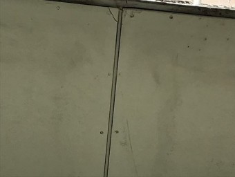 軒天上シミ