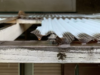 テラス屋根 施工前