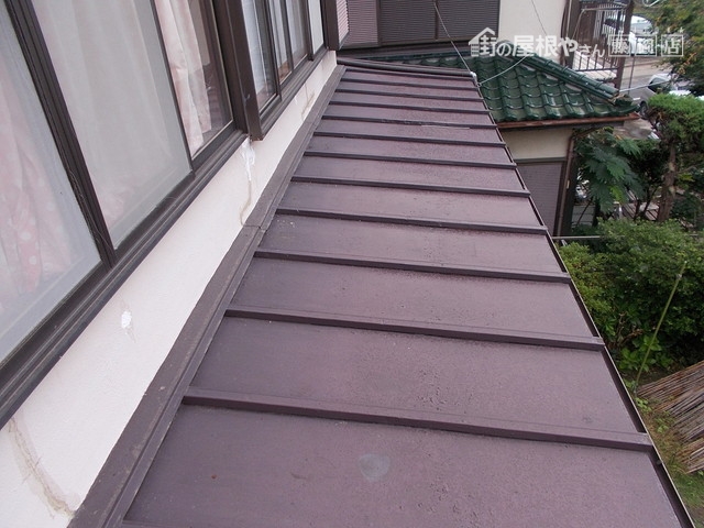 トタン屋根塗り替え