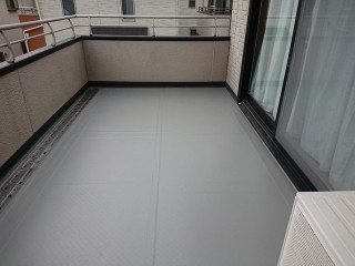 ベランダ防水修繕工事
