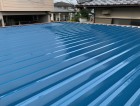 折板屋根の塗り替え