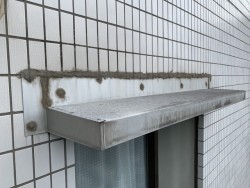サッシからの雨漏り修理