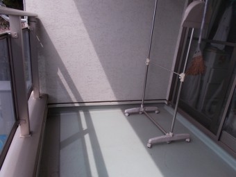 ベランダ塗装メンテ