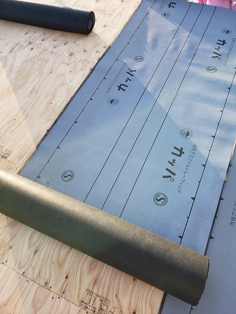 ルーフィング葺き20181127