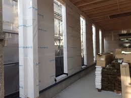 車庫のルーフィング張り